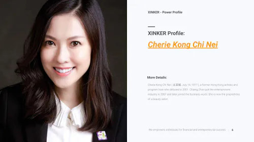 Cherie Kong Chi Nei - Provided via Jat Link